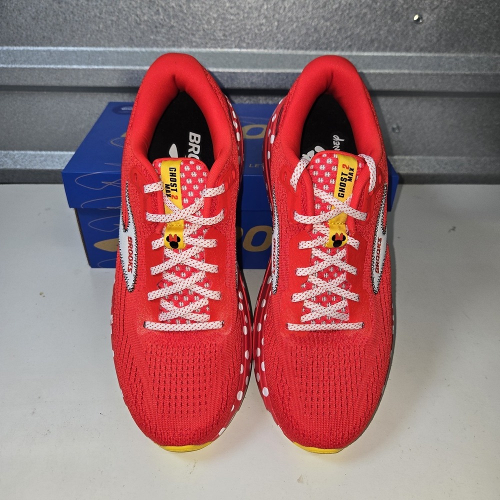 Brooks Ghost Max 2 Minnie Mouse Men's Running Shoes Size 10 (D) runDisney | NEW - Picture 5 of 14